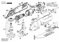 Bosch 0 603 215 703 Pfs 280 E Fine-Cut Saw 230 V / Eu Spare Parts